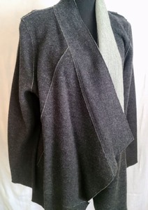 Eileen Fisher Charcoal Wool Sweater
