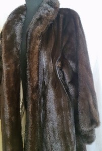 Roy Bjorkman Vintage Womens Full Length Fur Coat