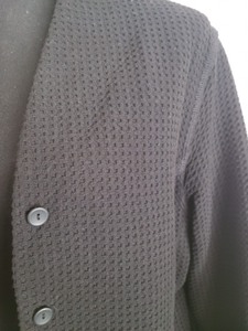 Eileen Fisher Black Button Up Jacket