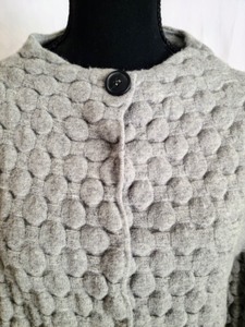 Lafayette 148 Grey Wool Sweater