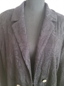 Misook Black Button Up Sweater