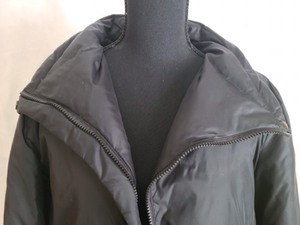 Eileen Fisher Black Down Filled Coat