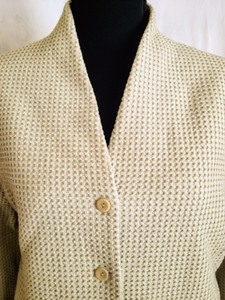 Eileen Fisher Textured Button Up Jacket