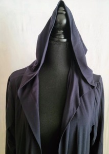 Eileen Fisher Navy Hooded Cardigan