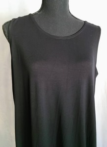 New Eileen Fisher Black Jersey Dress