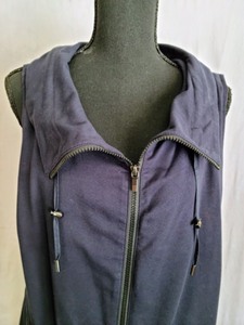 Lafayette 148 Sleeveless Zip Up Jacket
