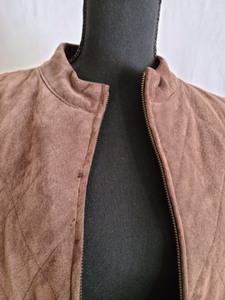 Catherine Stewart Quilted Leather Vest