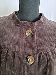 Tribal Brown Corduroy Jacket