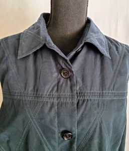 Faconnable Navy Quilted Vest