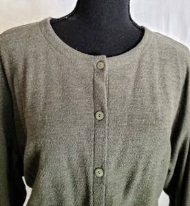 Eileen Fisher Wool Button Up