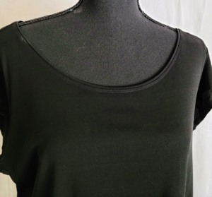 Eileen Fisher Black Silk Top