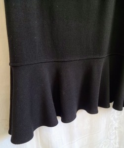 St. John Black Knit Skirt
