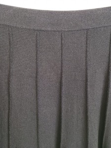 St. John Pleated Knit Skirt