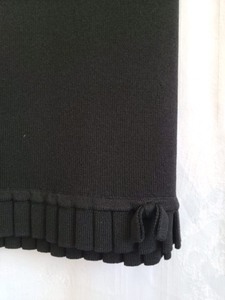 Grace Diane Lewis Black Knit Skirt