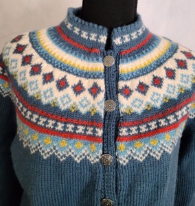 Vintage Norsk Husflid Wool Sweater