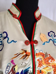 Vintage Chinese Embroidered Top