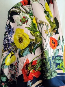 New St. Piece Reversible Silk Scarf