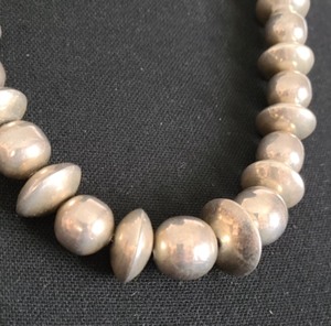 Sterling Silver Beaded Necklace