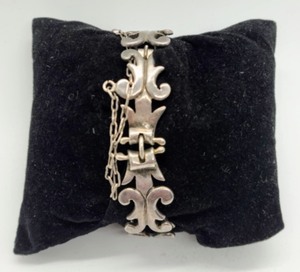 Ornate Sterling Silver Bracelet
