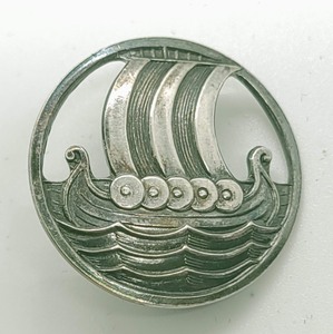 David Andersen Sterling Ship Pin