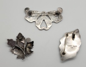 Sterling Silver Brooches