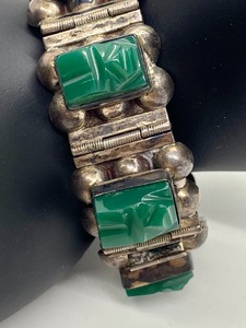 Sterling and Stone Bracelet