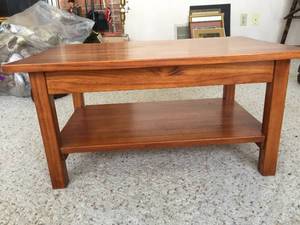 lot 243 image: Wooden Accent Table