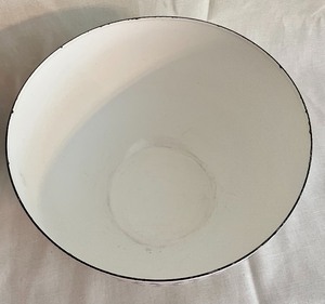 lot 135 image: Kaj Hackman Enamel Bowl- (Finland)