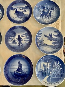 lot 179 image: Royal CopenhagenBing and Grondahl Collector Plates (1960s)