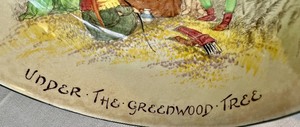 lot 178 image: Under The Greenwood Tree Royal Doulton Bowl