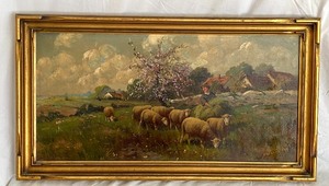 lot 4 image: Original Oil on Canvas