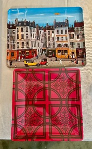 lot 193 image: Fun Serving Trays