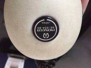 lot 315 image: Pioneer Stereo Headphones