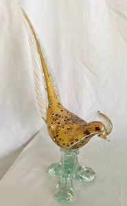 lot 48 image: Art Glass Bird- Venetian