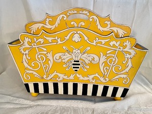 lot 393 image: McKenzie-Childs Magazine Rack