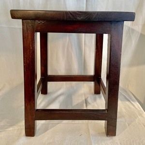 lot 381 image: Wooden TableStool