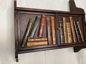lot 258 image: Bookcase Themed Wall Mount Storage Shelf