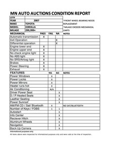 2007 Toyota Corolla LE  - 2 OWNERS -