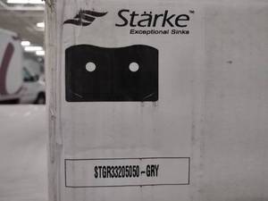 lot 107 image: Starke Sink, STGR33205050-GRY...