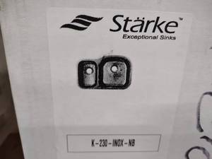 lot 109 image: Starke Sink, K-230-INOX-NB...