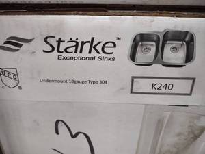 lot 117 image: Starke Sink, K-240 ...
