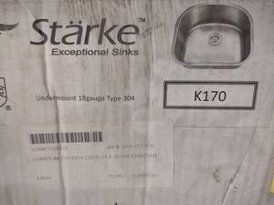 lot 121 image: Starke Sink, K-170...