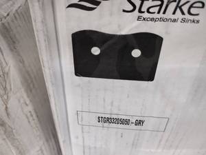 lot 148 image: Starke Sink, STGR33205050-GRY...