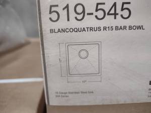 lot 173 image: Blanco Sink, 510-545...