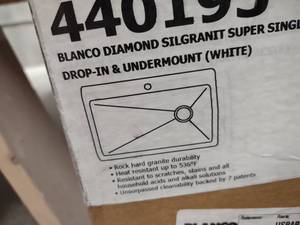 lot 177 image: Blanco Sink, 440195...