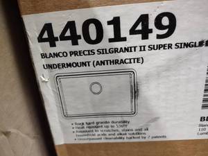 lot 180 image: Blanco Sink, 440149...