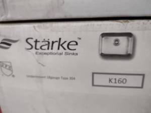 lot 187 image: Starke Sink, K160...