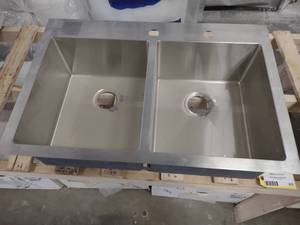 lot 222 image: Double Sink...