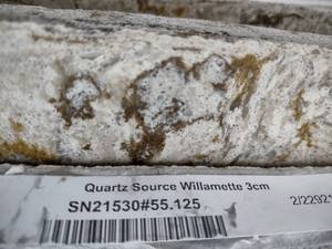 lot 76 image: (2) Quartz Slabs, Approx. 64x127, W...