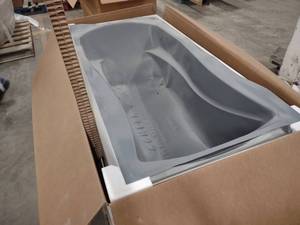 lot 285 image: Kohler Bathtub, 1259-ZY-0...